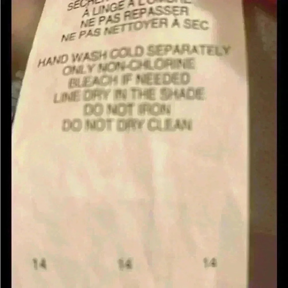 Jantzen One Piece Swimsuit size 14 Geometric Black White Adjustable Slimming - Picture 6 of 6